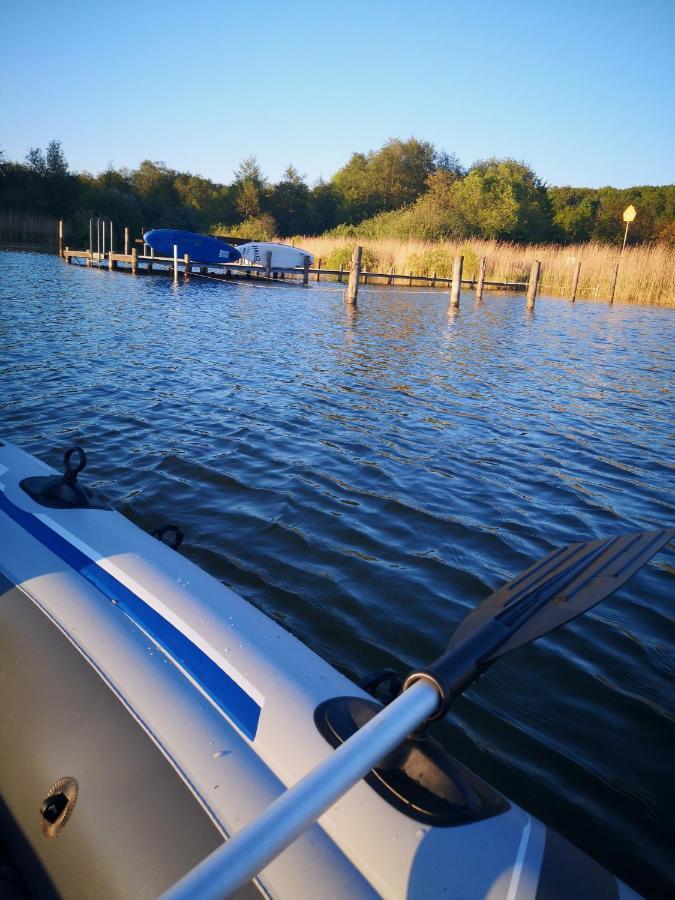 Fewo In Bosau Am Ploener See Mit Eigenem Bootssteg App 12 Exterior photo